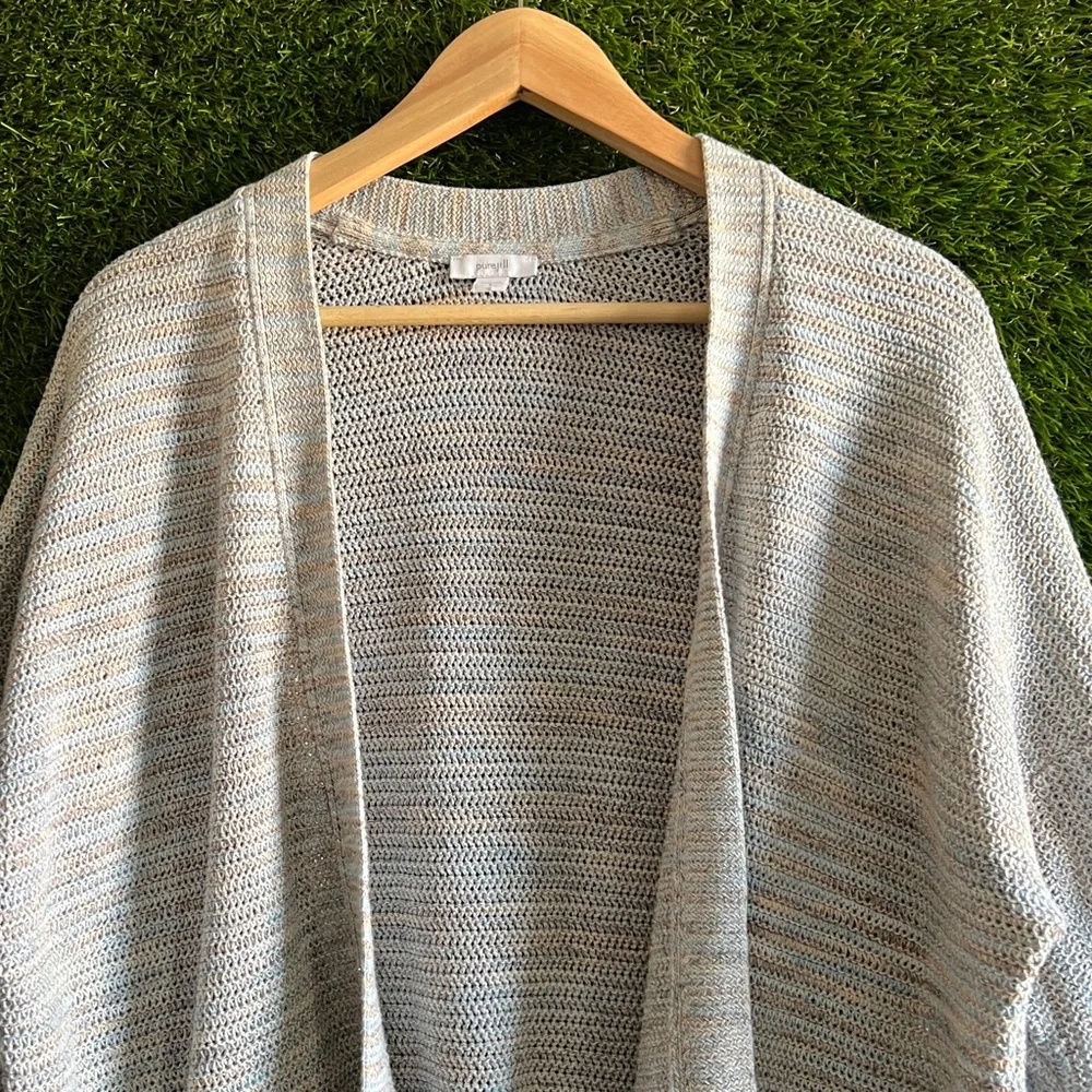 Pure Jill Knit Open Cardigan J Jill - Picture 3 of 7